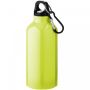 Oregon 400 ml aluminium water bottle with carabiner Yellow