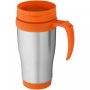 Sanibel 400 ml insulated mug Silver