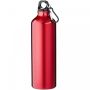 Oregon 770 ml aluminium water bottle with carabiner Red