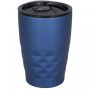 Geo 350 ml copper vacuum insulated tumbler Blue