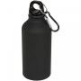 Oregon 400 ml matte water bottle with carabiner Black