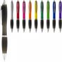 Nash ballpoint pen coloured barrel and black grip Black