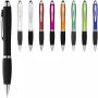 Nash coloured stylus ballpoint pen with black grip Black