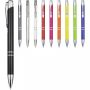 Moneta aluminium click ballpoint pen (blue ink) Silver