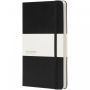 Moleskine Classic L hard cover notebook - ruled Black