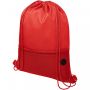 Oriole mesh drawstring bag 5L Red