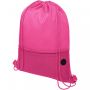 Oriole mesh drawstring bag 5L Pink