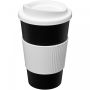 Americano® 350 ml insulated tumbler with grip Black