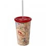 Brite-Americano® 350 ml double-walled stadium cup Red