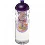 H2O Active® Base 650 ml dome lid sport bottle & infuser Purple