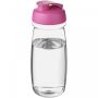 H2O Active® Pulse 600 ml flip lid sport bottle Pink