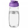 H2O Active® Pulse 600 ml flip lid sport bottle Purple