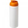 Baseline® Plus 750 ml flip lid sport bottle White