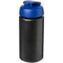 Baseline® Plus grip 500 ml flip lid sport bottle Black