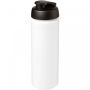 Baseline® Plus grip 750 ml flip lid sport bottle White