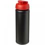 Baseline® Plus grip 750 ml flip lid sport bottle Black