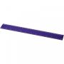 Renzo 30 cm plastic ruler Purple