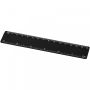 Renzo 15 cm plastic ruler Black