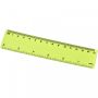 Rothko 15 cm plastic ruler Lime