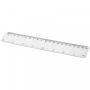 Rothko 20 cm plastic ruler Transparent