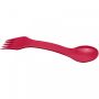 Epsy 3-in-1 spoon, fork, and knife Pink