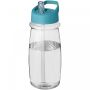 H2O Active® Pulse 600 ml spout lid sport bottle Turquoise