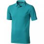 Calgary short sleeve men's polo Aqua