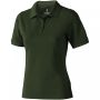 Calgary short sleeve women's polo Green