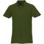 Helios short sleeve men's polo Green