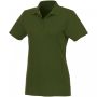 Helios short sleeve women's polo Green