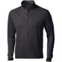 Mani men's performance full zip fleece jacket Black