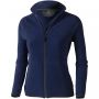 Brossard women's full zip fleece jacket Navy Blue