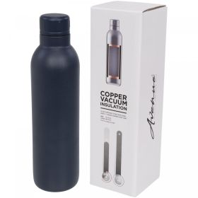 Thor 510 ml copper vacuum insulated water bottle Blue