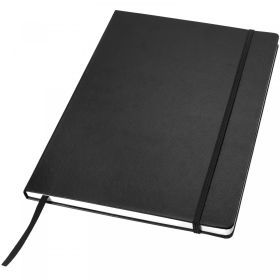 Executive A4 hard cover notebook Black