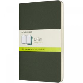 Moleskine Cahier Journal L - plain Green