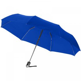 Alex 21.5" foldable auto open/close umbrella Blue