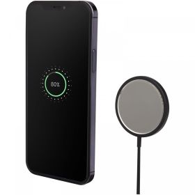 Magclick 15W aluminium wireless charger Black