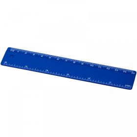 Renzo 15 cm plastic ruler Blue