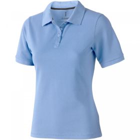 Calgary short sleeve women's polo Blue