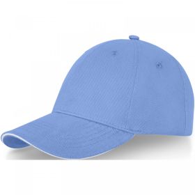 Darton 6 panel sandwich cap Blue