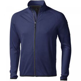 Mani men's performance full zip fleece jacket Navy Blue