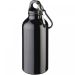 Oregon 400 ml aluminium water bottle with carabiner