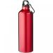 Oregon 770 ml aluminium water bottle with carabiner RED