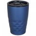 Geo 350 ml copper vacuum insulated tumbler Blue