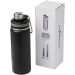 Gessi 590 ml copper vacuum insulated sport bottle Solid black