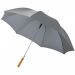 Lisa 23" auto open umbrella with wooden handle Grey