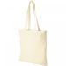 Madras 140 g/m² cotton tote bag 7L Natural