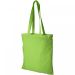 Madras 140 g/m² cotton tote bag 7L Lime