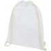 Orissa 100 g/m² organic cotton drawstring bag 5L