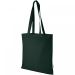 Orissa 100 g/m² organic cotton tote bag 7L Dark green